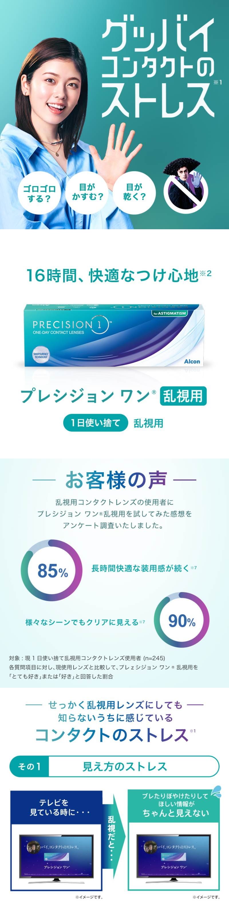 プレシジョンワン乱視用